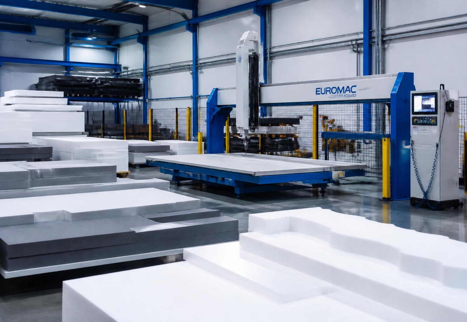 FoamPackage sünger işleme ve CNC kesim tesisi